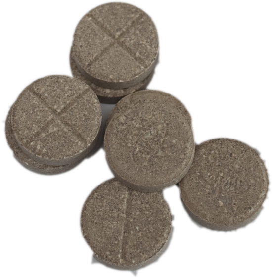 Pro Root+  ® is gemakkelijk in het gebruik, 1 (één) tablet bevat voldoende nutriënten om maanden lang de benodigde voeding af te geven aan de planten. 